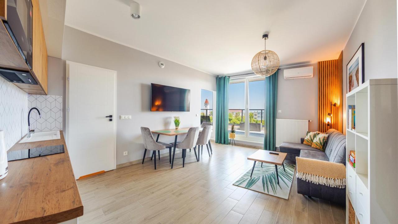 Apartamenty Delux Sun & Snow Nowe Hallerowo Z Przestronnym Tarasem - Blisko Centrum Wladyslawowo Ngoại thất bức ảnh