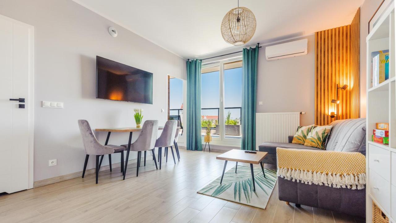 Apartamenty Delux Sun & Snow Nowe Hallerowo Z Przestronnym Tarasem - Blisko Centrum Wladyslawowo Ngoại thất bức ảnh